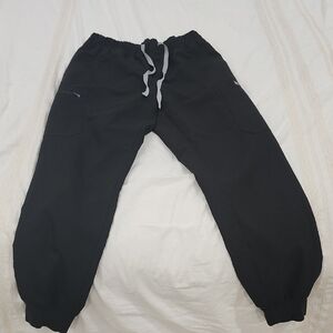 Figs Black Technical Collection Pants